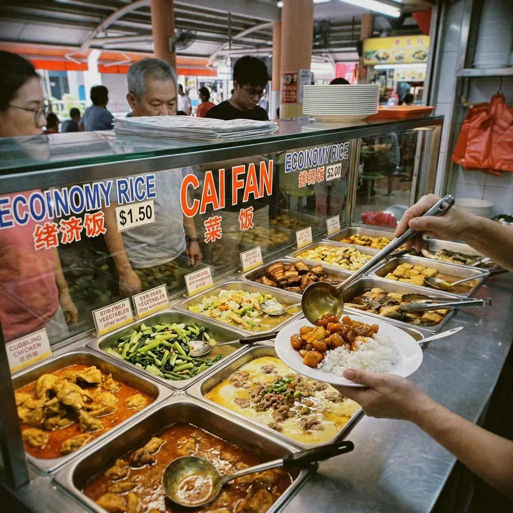 Cai Fan Economics: Maximizing Value at the Rice Stall