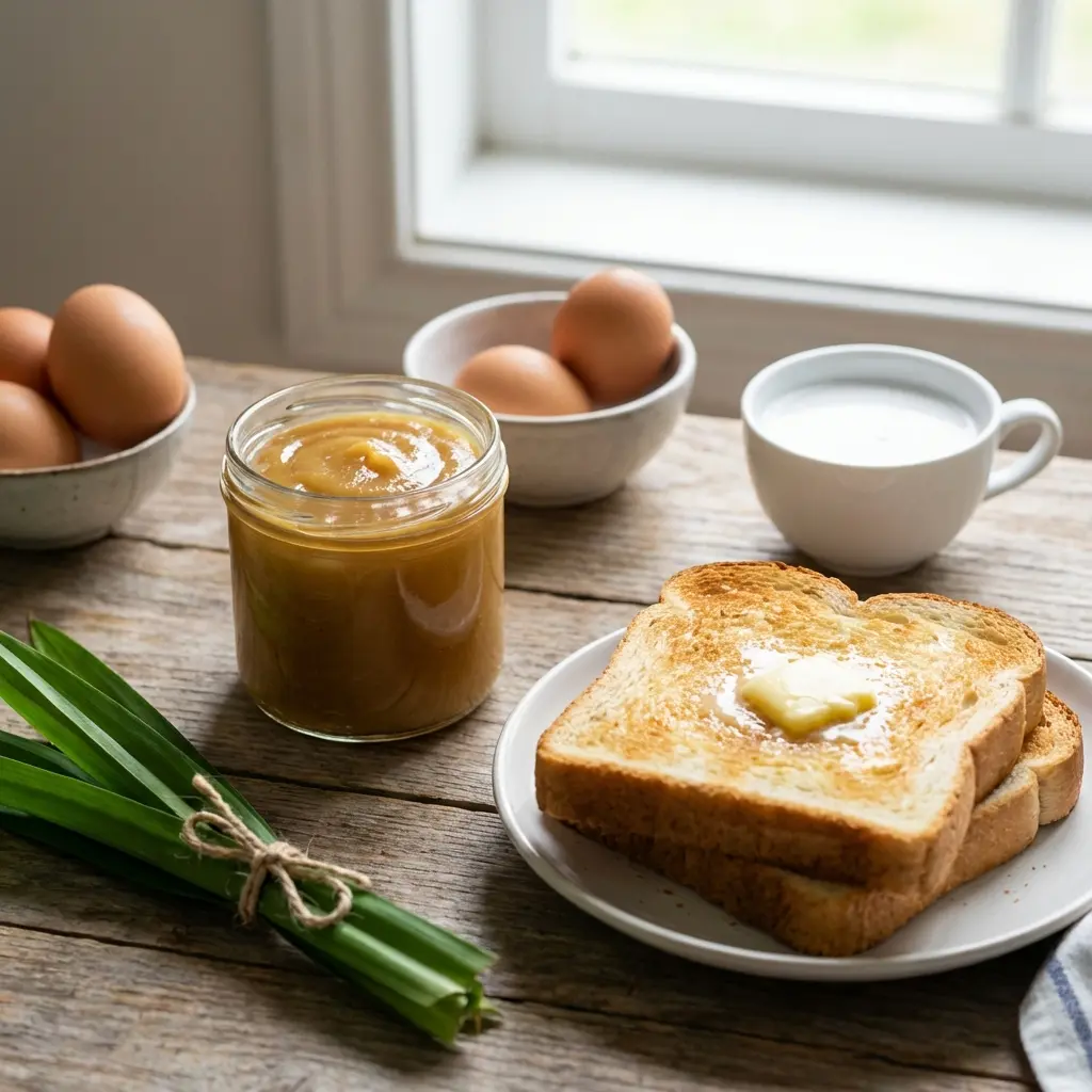 Home-Made Kaya: A Breakfast Favourite