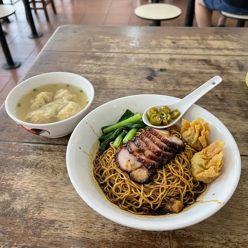 Singapore Wanton Mee (Dry)